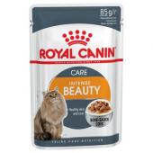Royal Canin Beauty влажный корм для поддержания красоты шерсти кошек в соусе, 85 г